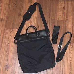Laptop bag with additional strap